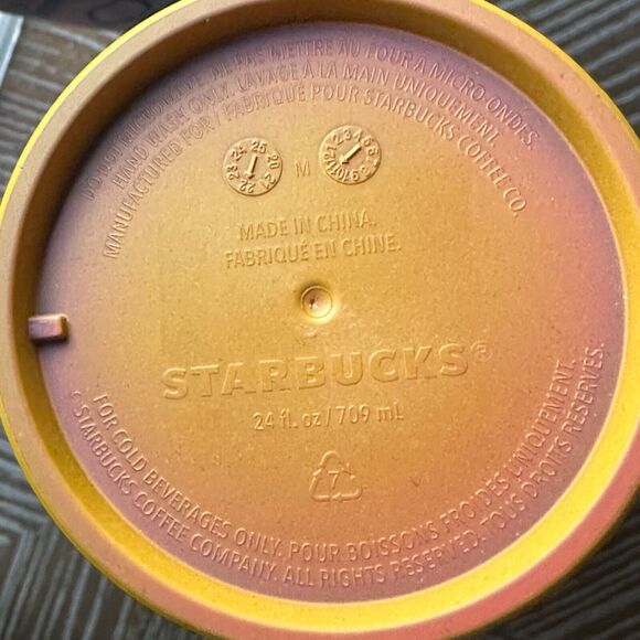 Starbucks X Tim Singleton Rainbow Grid Gradient Ombre - Summer 2023 24oz - Picture 2 of 6